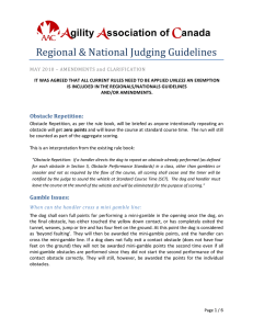 AAC - Regional National Judging Guidelines