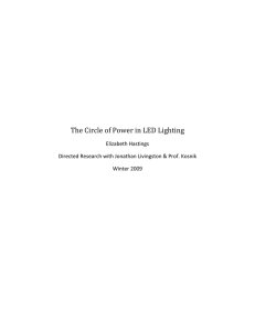 The Circle of Power in LED Lighting