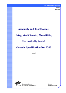 Assembly and Test Houses: Integrated Circuits, Monolithic