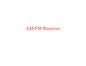 AM/FM Receiver