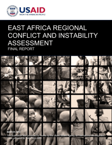 east africa regional conflict and instability assessment