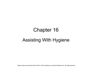 Chapter 16 Hygiene