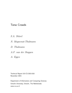 Torso Crowds - Department of Information and Computing Sciences