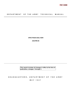 TM 11-5099 DEPARTMENTOFTHEARMYTE CHNICALMANUAL