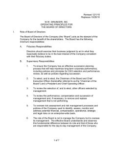 Revised 12/1/15 Replaces 10/26/10 W.W. GRAINGER, INC