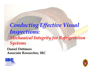 Conducting Effective Visual Inspections