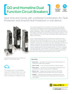 QO and Homeline Dual Function Circuit Breakers