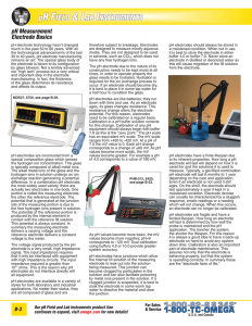 pH Measurement Electrode Basics