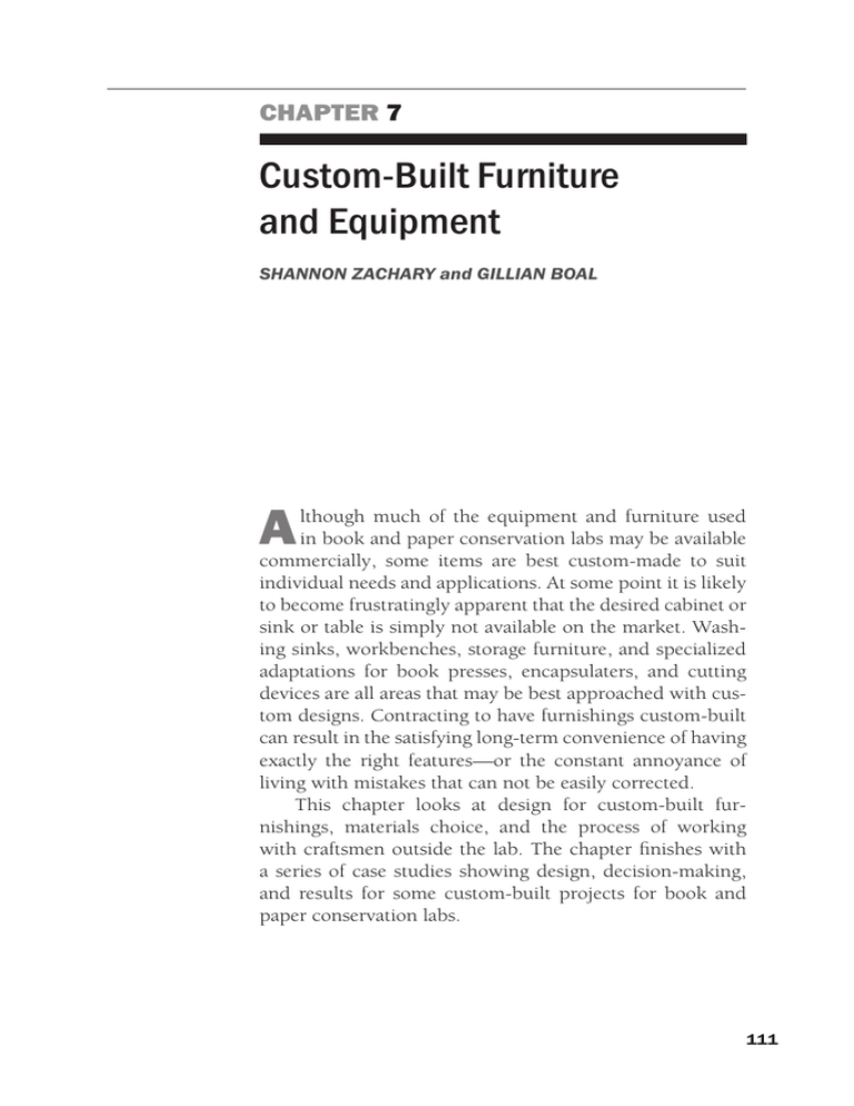 Custom-Built Furniture Minimalis
