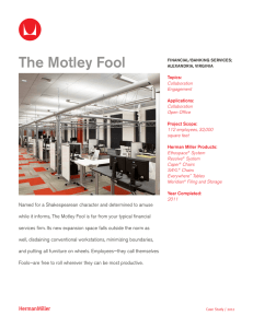 The Motley Fool Case Study