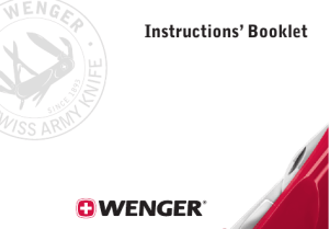 Instructions` booklet