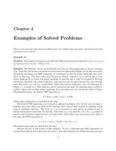 Examples of Solved Problems