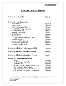 Lab and Clinical Binder