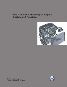 The 2.0L FSI Turbocharged Engine Design and Function