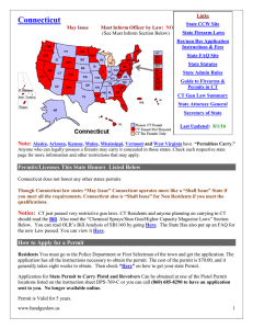 Connecticut - Handgunlaw.us