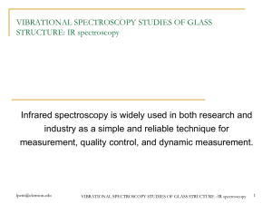 Infrared spectroscopy is widely used in both research and industry