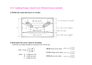 4.5.3. Lighting Design: Zonal-Cavity Method (Lumen method)