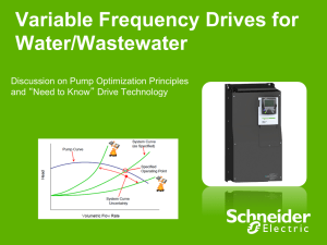 Variable Frequency Drives for Water/Wastewater