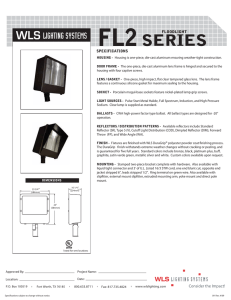 FL2 Series p1(s) - WLS Lighting Systems