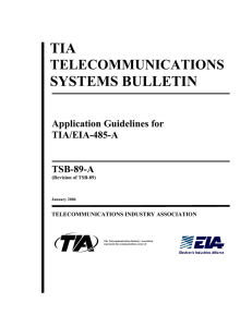 TIA SYSTEMS BULLETIN - TI E2E Community