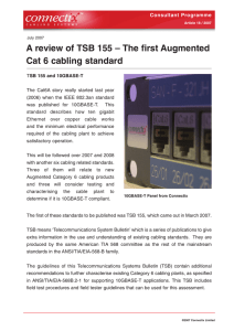 A review of TSB 155 – The first Augmented Cat 6