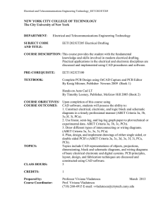 EET 1202 — Electrical Drafting - New York City College of Technology
