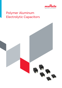 Polymer Aluminum Electrolytic Capacitors