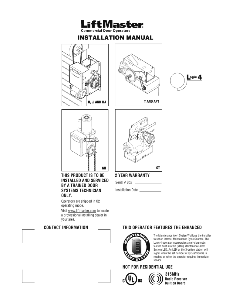installation manual