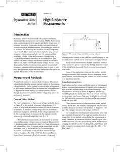 SMU 6430 Instrument | Keithley Application Note | High