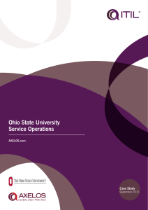 Ohio State University Service Operations