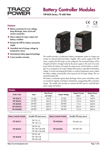 Battery Controller Modules