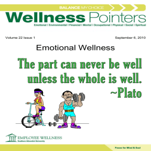 The part can never be well unless the whole is well. ~Plato