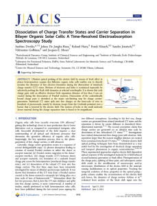 Dissociation of Charge Transfer States and Carrier Separation in