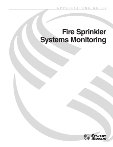 Fire Sprinkler Systems Monitoring