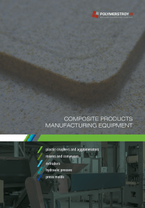 COMPOSITE PRODUCTS MANUFACTURING EQUIPMENT