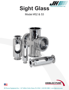 In-Line Sight Glass Brochure