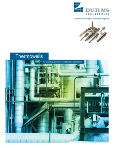 Thermowells - Burns Engineering