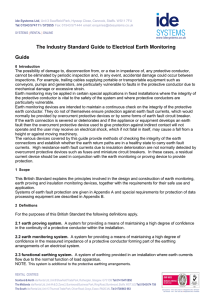 Guide to electrical earthing