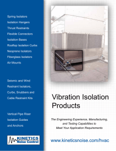 Vibration Isolation Products