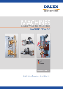 Machine catalogue