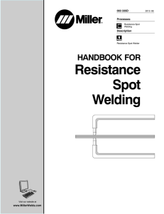 Resistance Spot Welding