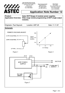 AN12 MVP VOLTAGE PROGRAMMING