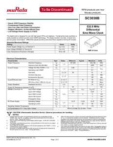 SC3038B - Murata