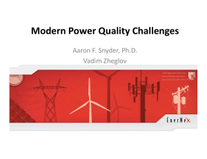 Modern Power Quality Challenges