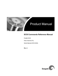 SCSI Commands Reference Manual