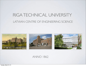 riga technical university