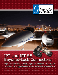 IPT and IPT SE Bayonet-Lock Connectors