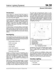 Interior Lighting Systems (NEW! 9/27/07)