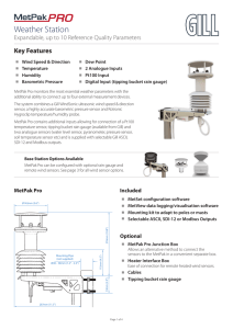 Weather Station - Gill Instruments