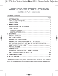 CM7048 Instruction Manual